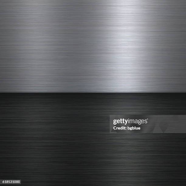 abstrakte gebürstete metall hintergrund - brushed steel background stock-grafiken, -clipart, -cartoons und -symbole