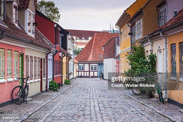 denmark, funen, exterior - funen stockfoto's en -beelden