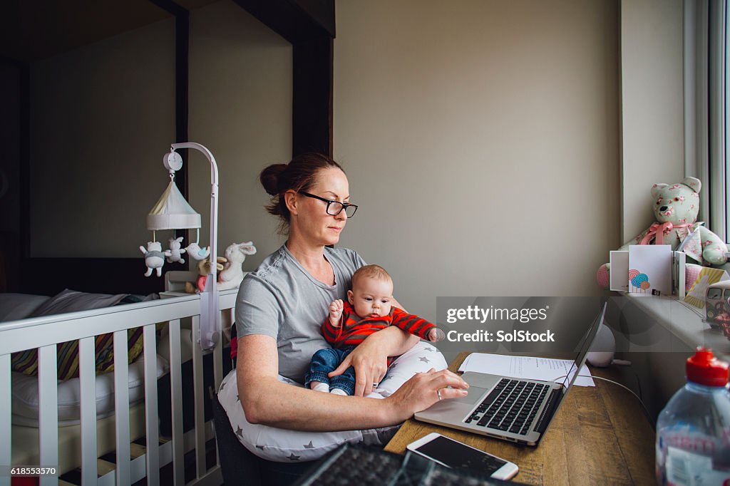 Multitasking Mum High-Res Stock Photo - Getty Images