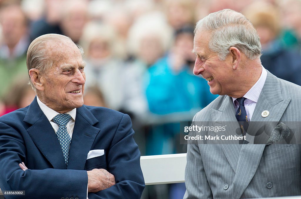 The Queen, Duke Of Edinburgh, Prince Of Wales & Duchess Of Cornwall Visit Poundbury