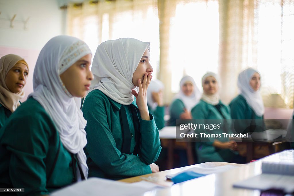 Girls school in Jordan