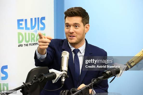 Michael Buble Visits "The Elvis Duran Z100 Morning Show" Michael Buble Visits "The Elvis Duran Z100 Morning Show"