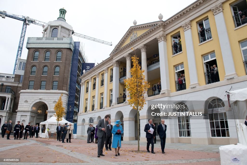 BRITAIN-ROYALS-POUNDBURY