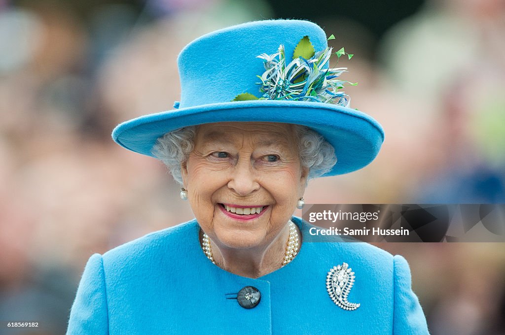 The Queen, Duke Of Edinburgh, Prince Of Wales & Duchess Of Cornwall Visit Poundbury