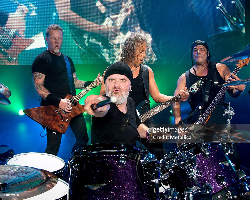 Metallica Performs In Puerto Rico