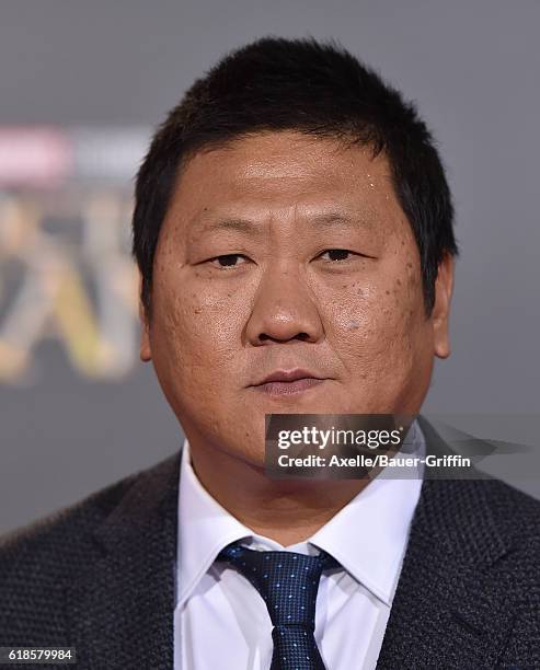 Actor Benedict Wong arrives at the Los Angeles Premiere of 'Doctor Strange' on October 20, 2016 in Hollywood, California.