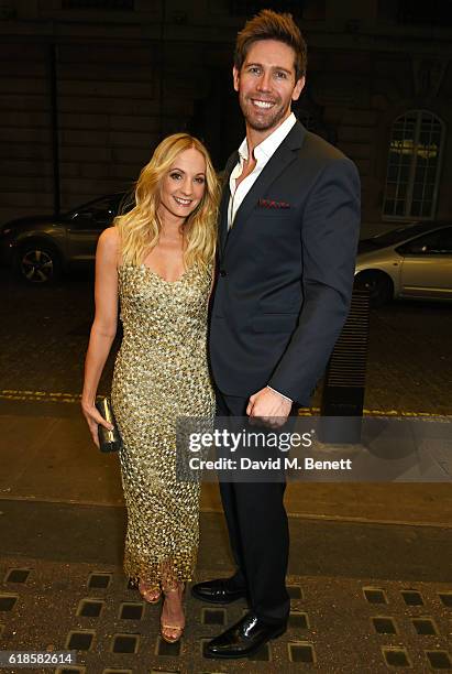Joanne Froggatt and husband James Cannon attend the UK Premiere of "Starfish" at The Curzon Mayfair on October 27, 2016 in London, England.