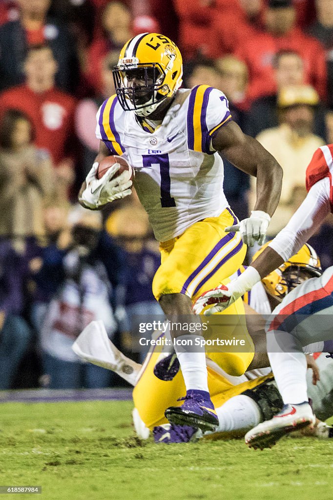 NCAA FOOTBALL: OCT 22 Ole Miss at LSU