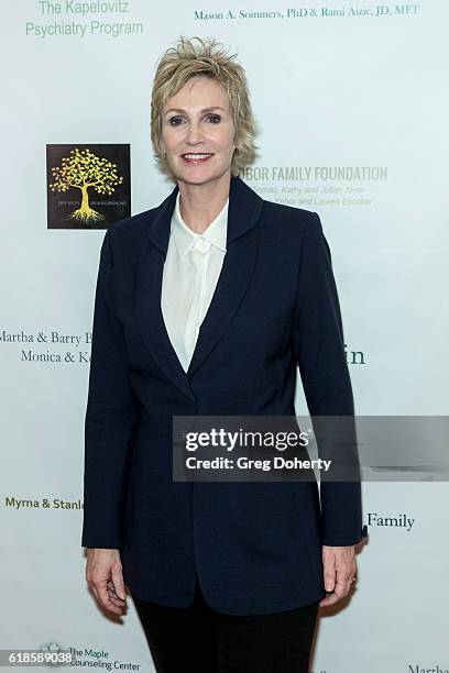 Actress Jane Lynch arrives for the 42nd Annual Maple Ball at The Montage Hotel on October 26, 2016 in Beverly Hills, California.