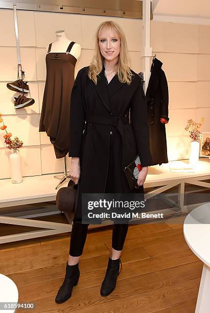 Jade Parfitt attends the High Everyday Couture Collection Presentation by Claire Campbell hosted by Jasmine Guinness and Jade Parfitt on October 27,...