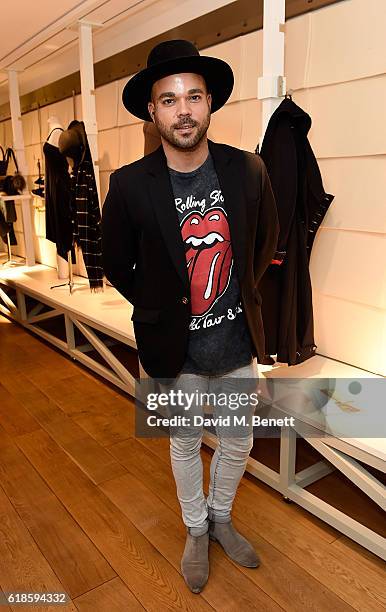 Nate James attends the High Everyday Couture Collection Presentation by Claire Campbell hosted by Jasmine Guinness and Jade Parfitt on October 27,...
