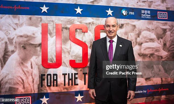 Crouch attends the USO anniversary. The United Service Organizations a private, non-profit organization, which mission is to strength America's...