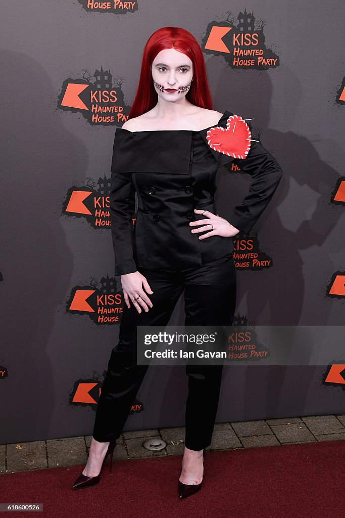 Grace Chatto of Clean Bandit attends the Kiss FM Haunted House Party