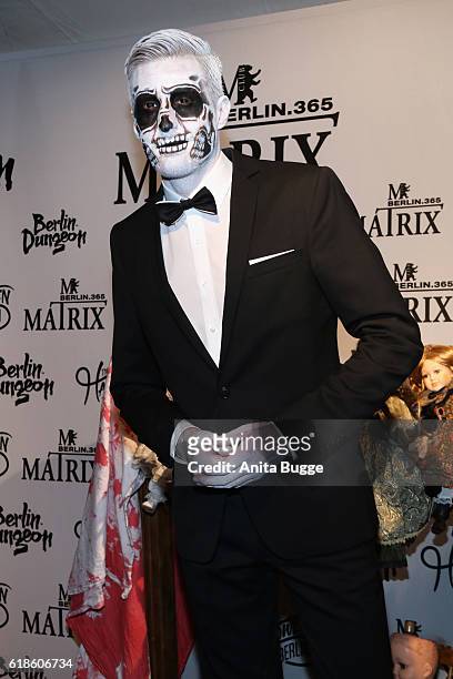 Maxi Arland attends the Halloween party by Natascha Ochsenknecht at Berlin Dungeon on October 27, 2016 in Berlin, Germany.
