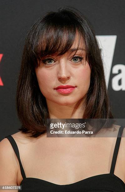 Actress Andrea Trepat attends the '7 anos' photocall at Capitol cinema on October 27, 2016 in Madrid, Spain.