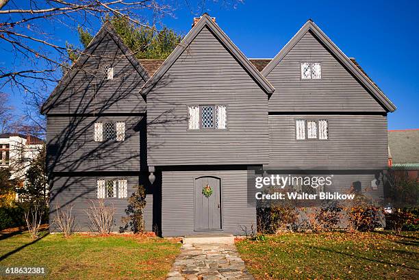 usa, massachusetts, exterior - salem massachusetts stockfoto's en -beelden