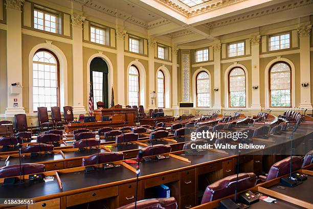 usa, maine, interior - house of representatives stock-fotos und bilder