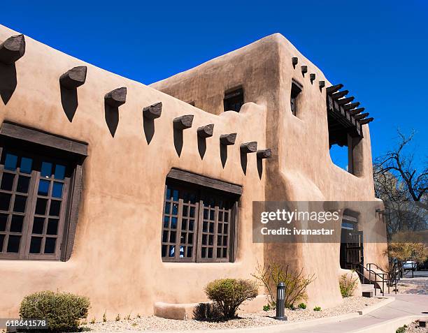 Pueblo Revival Architecture Photos and Premium High Res Pictures ...