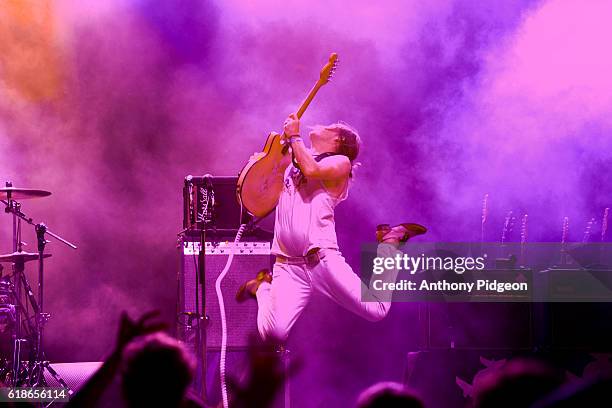 Courtney Taylor-Taylor of Dandy Warhols performs onstage at the 94/7 FM Birthday Bash at OMSI, Portland, Oregon, USA on 13th August 2016.