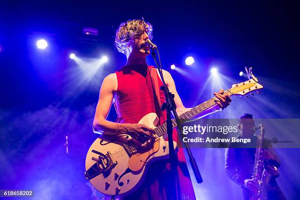 Ezra Furman performs at The O2 Ritz Manchester on October 27, 2016 in Manchester, England.