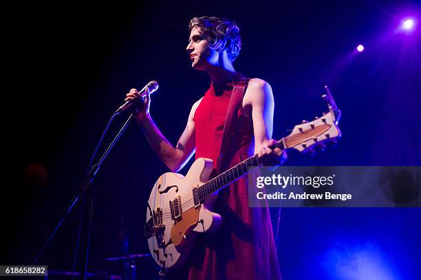 Ezra Furman performs at The O2 Ritz Manchester on October 27, 2016 in Manchester, England.