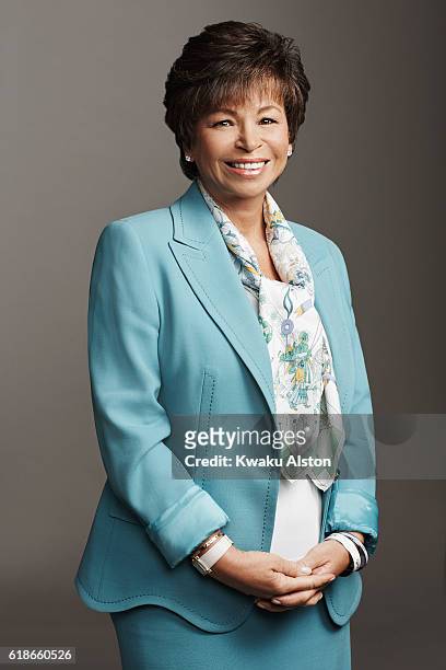 Valerie Jarrett, Senior Advisor to President Barack Obama is photographed for Essence on September 3, 2016 in Washington, DC.