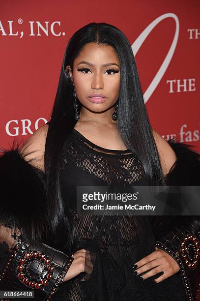 Nicki Minaj attends 2016 Fashion Group International Night Of Stars Gala at Cipriani Wall Street on October 27, 2016 in New York City.