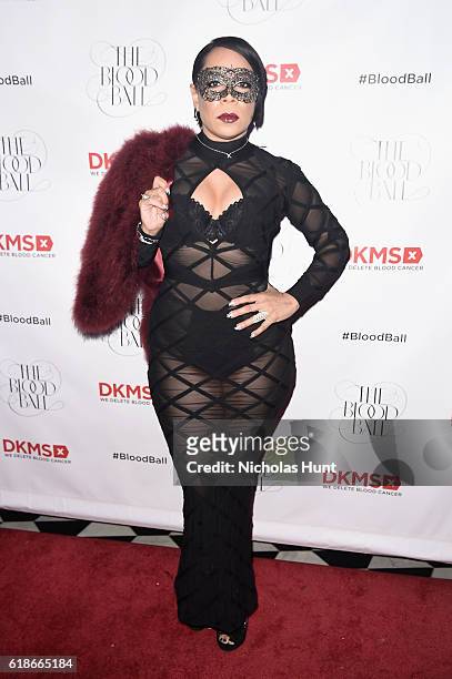 Actress Selenis Leyva attends the DKMS 2016 Blood Ball at Diamond Horseshoe on October 27, 2016 in New York City.