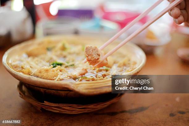 bak kut teh - singapore food stock pictures, royalty-free photos & images