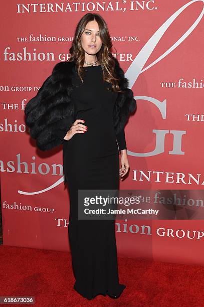 Nadejda Savcova attends 2016 Fashion Group International Night Of Stars Gala at Cipriani Wall Street on October 27, 2016 in New York City.