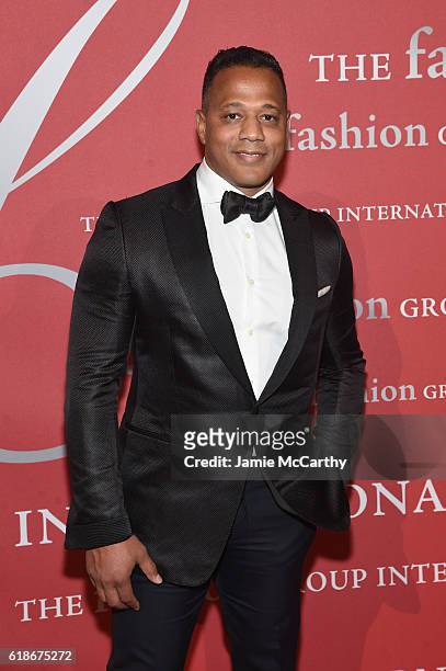 Sean James attends 2016 Fashion Group International Night Of Stars Gala at Cipriani Wall Street on October 27, 2016 in New York City.