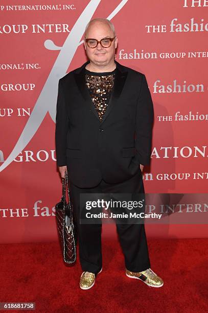 Mickey Boardman attends 2016 Fashion Group International Night Of Stars Gala at Cipriani Wall Street on October 27, 2016 in New York City.