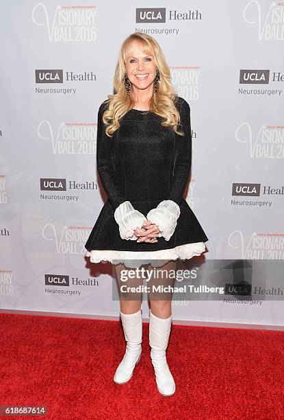 Producer Joan Dangerfield attends the UCLA Department of Neurosurgery Visionary Ball 2016 at the Beverly Wilshire Four Seasons Hotel on October 27,...