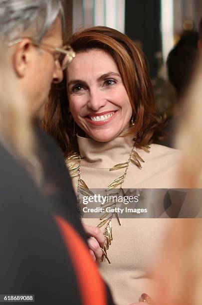 Nathalie de Gunzberg attends MATCHESFASHION.COM x Roksanda Dinner at Le Turtle on October 27, 2016 in New York City.