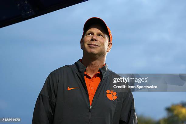 Clemson head coach Eddie Radwanski. The Duke University Blue Devils hosted the Clemson University Tigers on October 27 at Koskinen Stadium in Durham,...