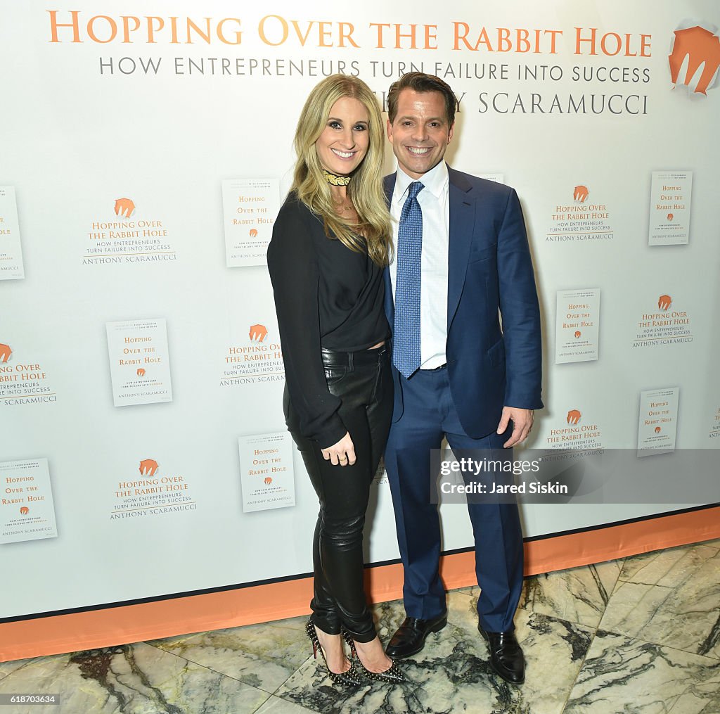 "Hopping Over the Rabbit Hole" Anthony Scaramucci Book Party