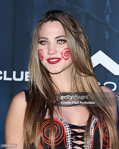 Actress / Model Kristen Myers attends Maxim Magazine's annual Halloween party on October 22, 2016 in Los Angeles, California.