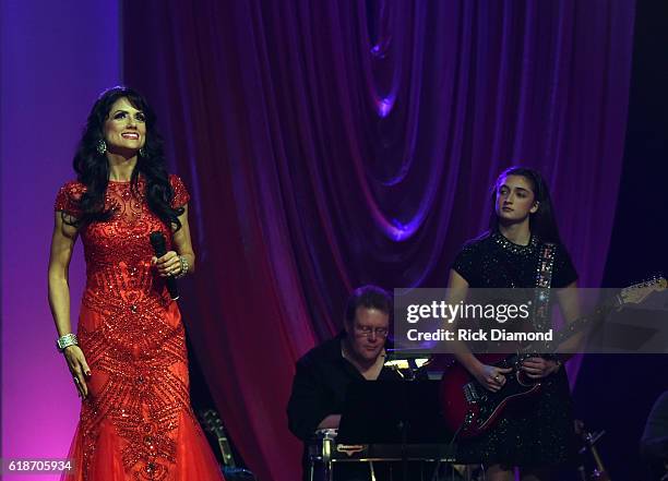 Kali Rose performs during the 2016 Inspirational Country Music Association Awards at Trinity Music City on October 27, 2016 in Hendersonville,...