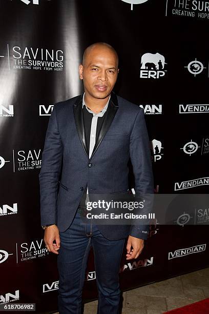 Actor Tariku Bogale attends the Fundraiser Event For Rock The Elephant at Hotel Bel-Air on October 27, 2016 in Los Angeles, California.