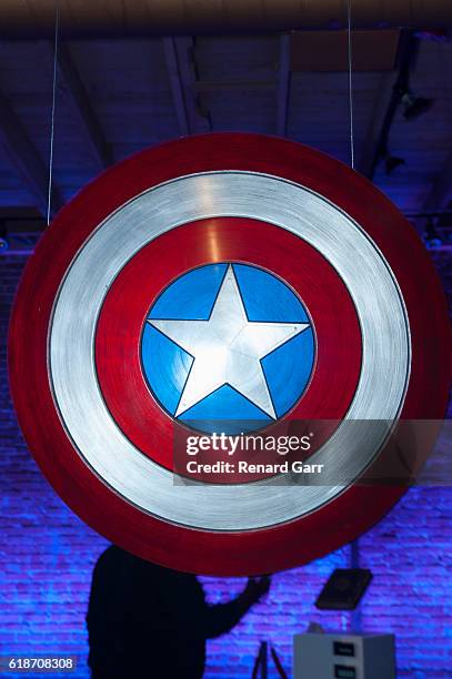 Captain America's Shield at The Great Company on October 27, 2016 in Los Angeles, California.