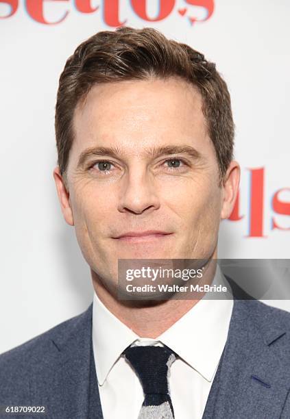 Mike Doylel attends the Opening Night After Party for 'Falsettos' at the New York Hilton Hotel on October 27, 2016 in New York City.