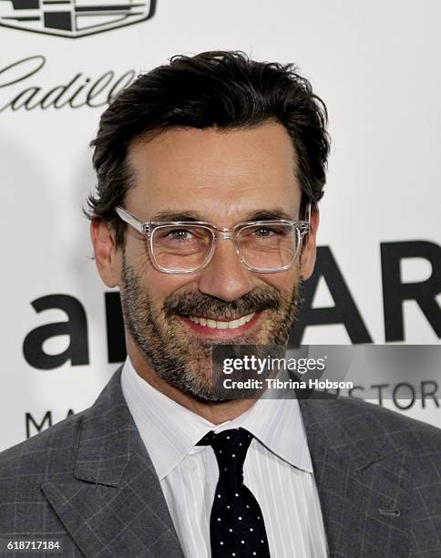 Jon Hamm attends the amfAR's Inspiration Gala Los Angeles at Milk Studios on October 27, 2016 in Hollywood, California.