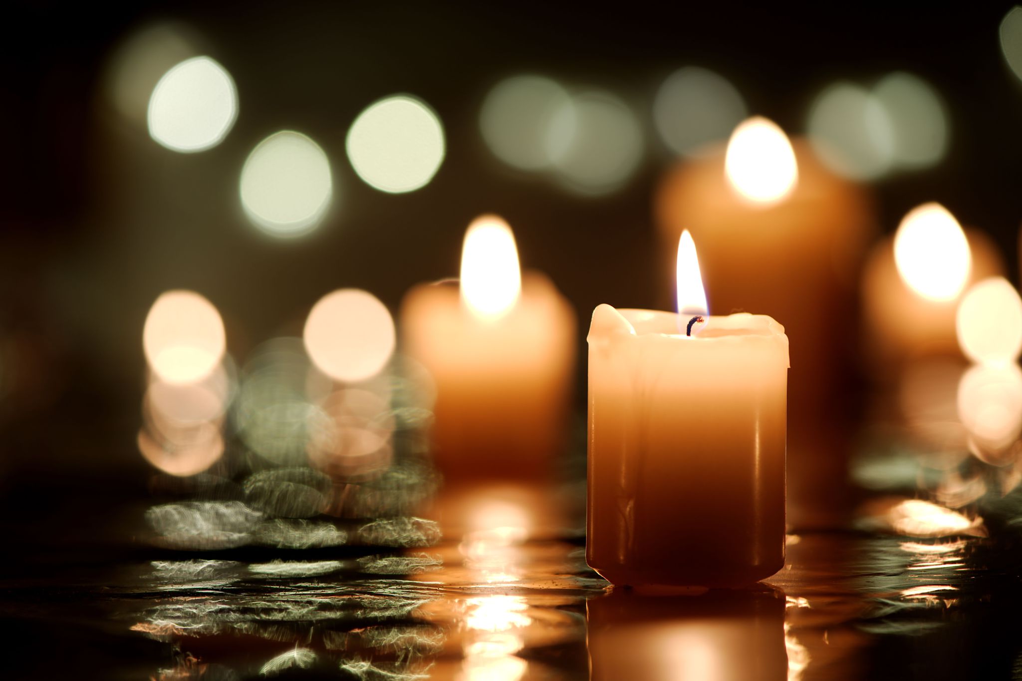 candles meditation