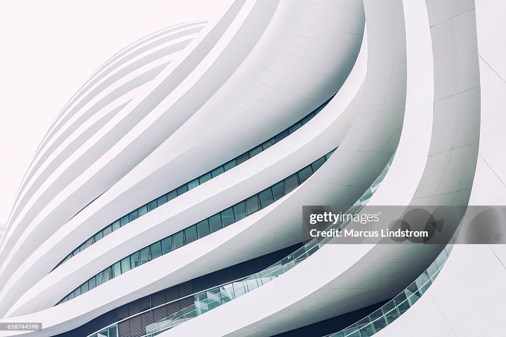 Futuristische Architektur