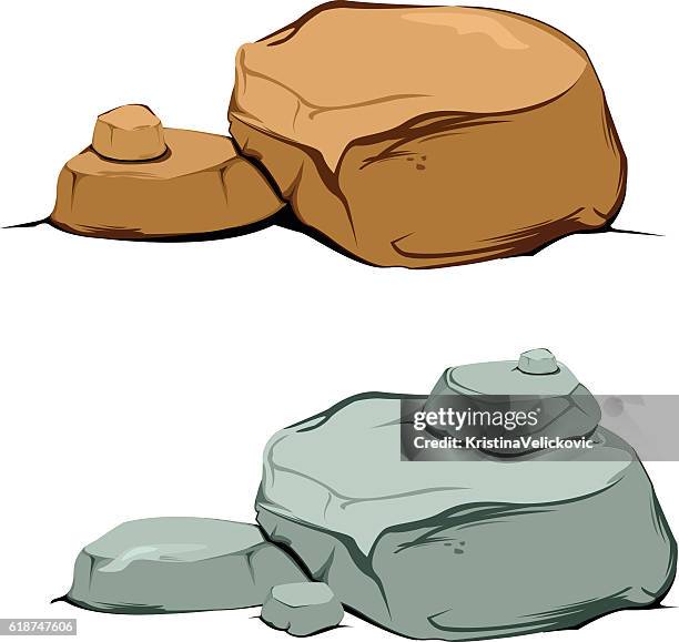 Vector Illustration Rocks 2,217 Pile Of Rocks Vector High Res Illustrations - Getty Images