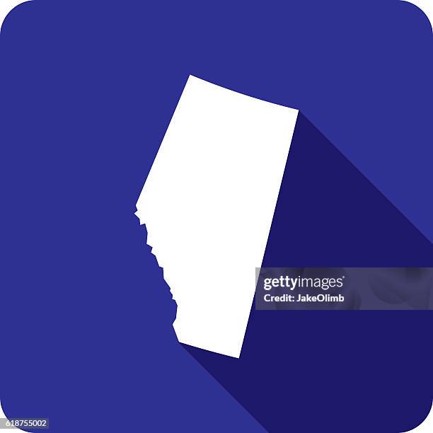 alberta icon silhouette - edmonton stock illustrations