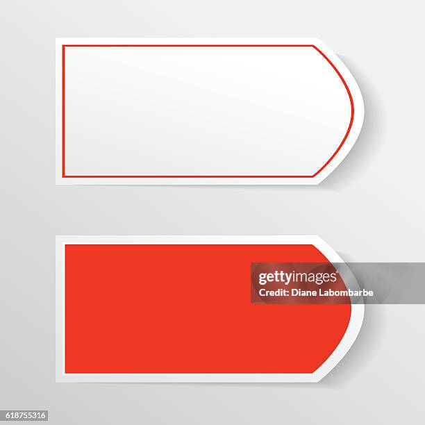 ilustraciones, imágenes clip art, dibujos animados e iconos de stock de insignia o etiqueta vectorial - sombra paralela