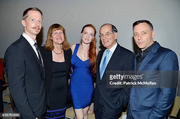 Ethan Stiefel, Michele Pesner, Gillian Murphy, Steve Pesner and Larry Keigwin attend the Works & Process Rotunda Projects Gala at the Guggenheim at...