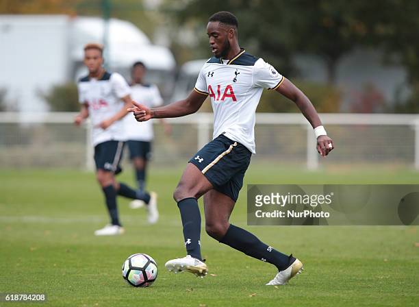 Christian Maghoma of Tottenham Hotspur during Premier League 2 match between Tottenham Hotspur Under 23s against Manchester United Under 23s at...
