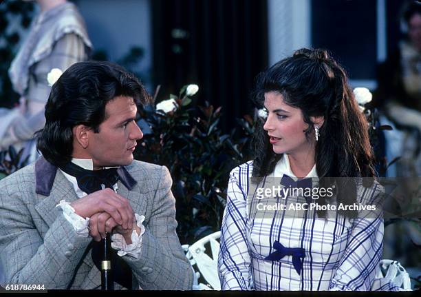 Miniseries - Airdates: November 3, 5 though 7, 9 and 10, 1985. PATRICK SWAYZE;KIRSTIE ALLEY